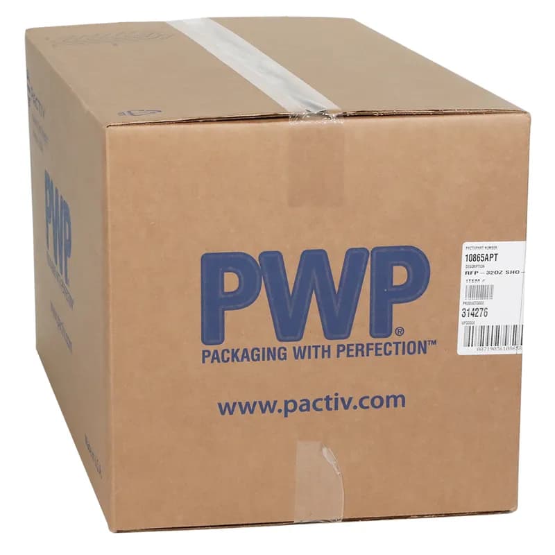 Bowl & Lid Combo With Dome Lid 32 OZ PET Clear Round Hinged 150/Case