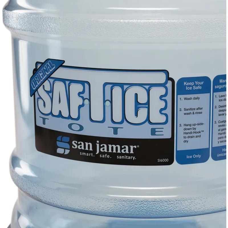 Saf-T-Ice Cold Ice Tote 6 GAL Blue PC 1/Each