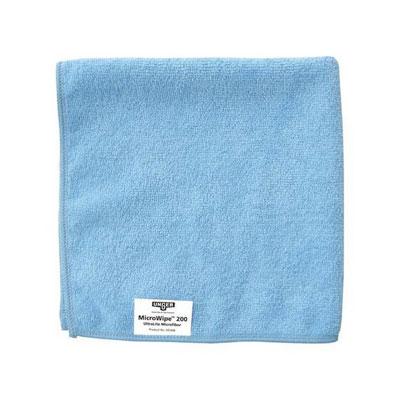MicroWipe™ 200 UltraLite 200 UltraLite Cleaning Cloth 16X16 IN Microfiber Blue 10/Pack