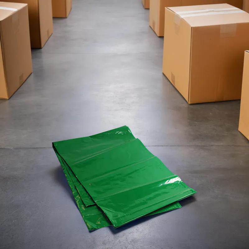 Can Liner 38X58 IN Green LDPE 1.25MIL 100/Case