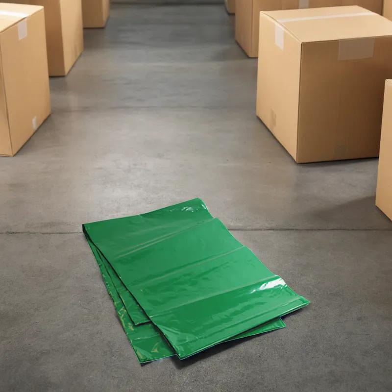 Can Liner 38X58 IN Green LDPE 1.25MIL 100/Case