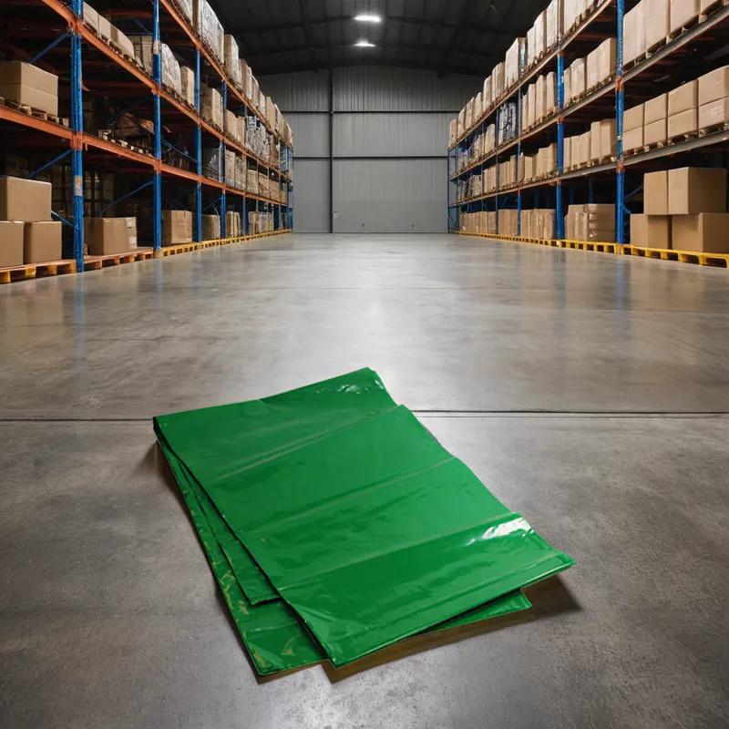 Can Liner 38X58 IN Green LDPE 1.25MIL 100/Case