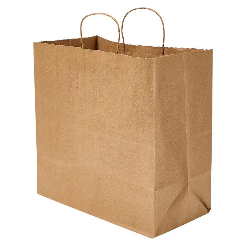 Victoria Bay Shopper Bag 13X7X13 IN Paper Kraft Gusset 250/Case