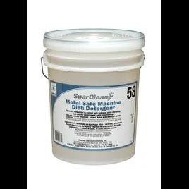 SparClean® Metal Safe Machine Dish Detergent 58 Unscented 5 GAL Alkaline Liquid 1/Pail