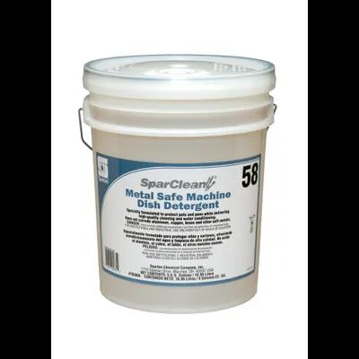 SparClean® Metal Safe Machine Dish Detergent 58 Unscented 5 GAL Alkaline Liquid 1/Pail