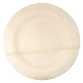 Plate 9 IN Bamboo Natural Round 100/Box