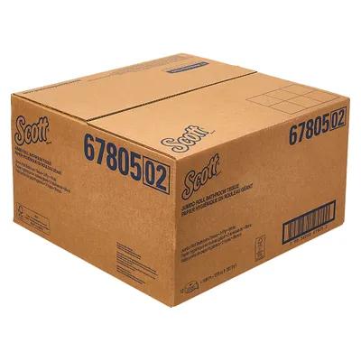 Scott® Essential Toilet Paper & Tissue Roll 3.27IN X1000FT 2PLY White Core Jumbo (JRT) 1000 Sheets/Roll 12 Rolls/Case
