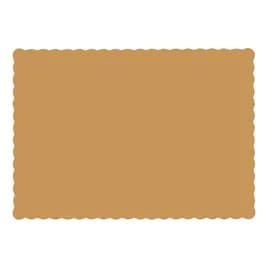 Placemat 9.5X13.5 IN Gold Glitter Paper 1000/Case