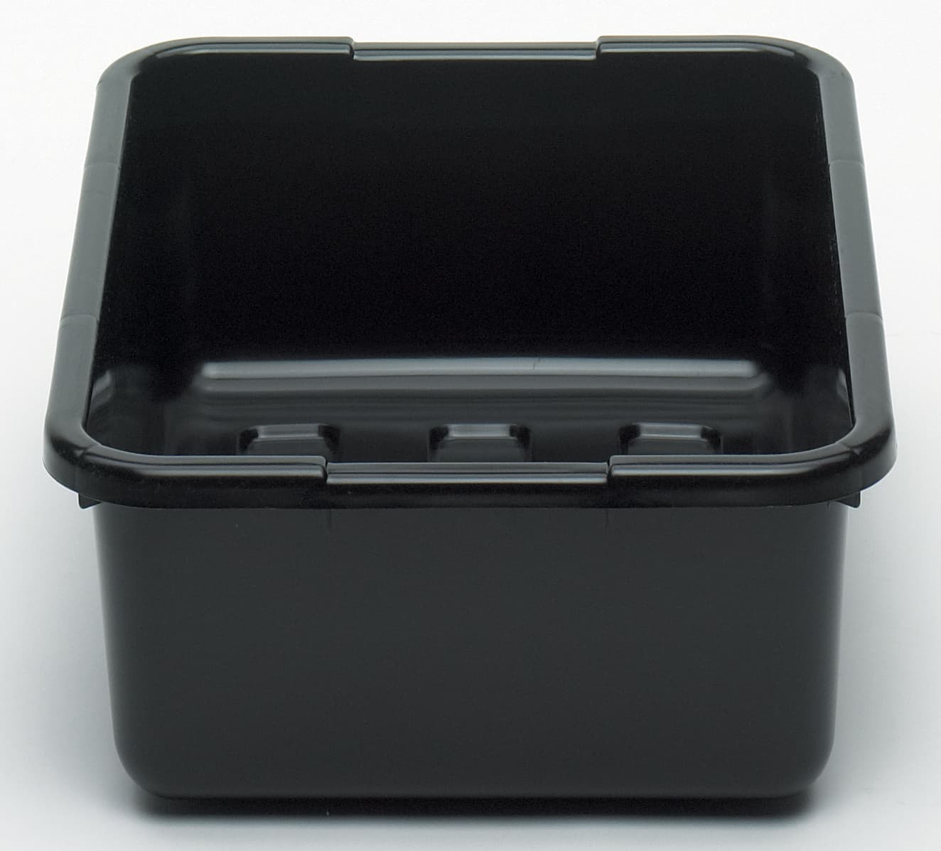 Cambox® Bus Box 15X21X7 IN Plastic Black Dishwasher Safe 12/Case