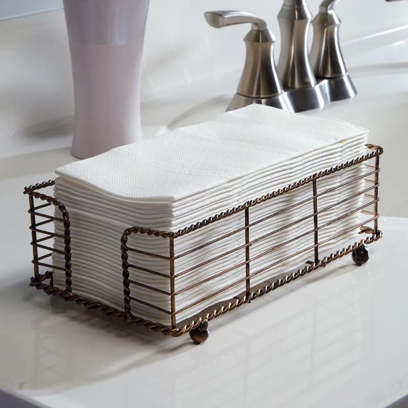 FashNpoint® Folded Guest Towel White 600 Sheets/Case