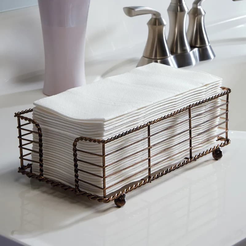 FashNpoint® Folded Guest Towel White 600 Sheets/Case