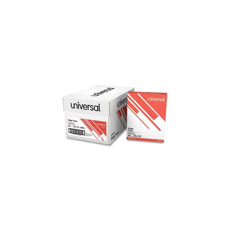 Universal® 92 Copy Paper 8.5X11 IN White Bright 500 Sheets/Pack 10 Packs/Case 5000 Count/Case