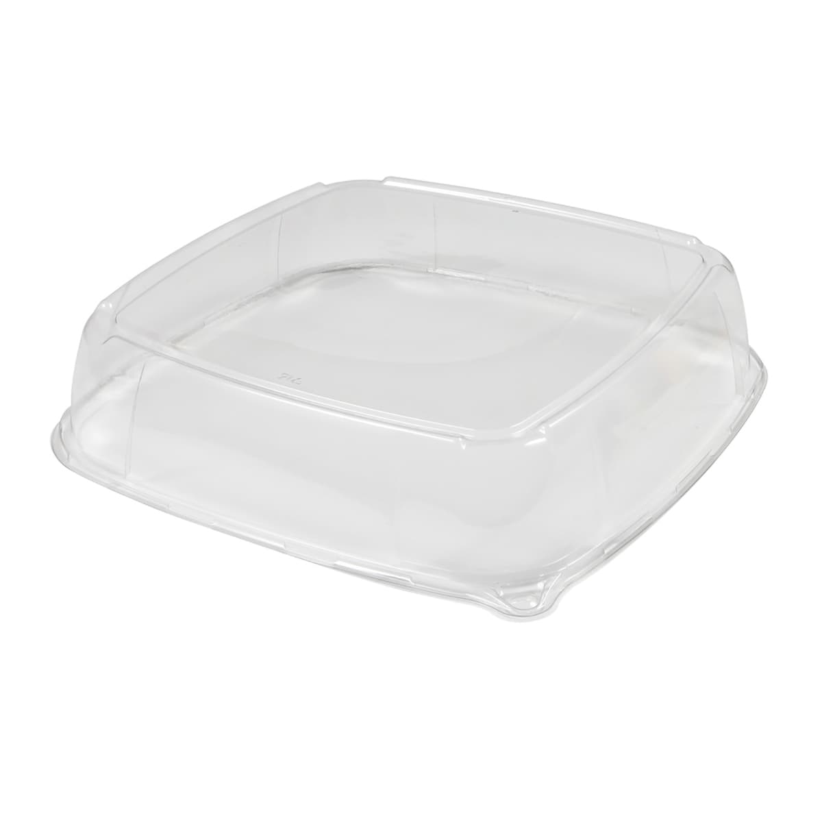 Mozaïk® Lid Dome 10.7X10.7X3.04 IN PET Clear Square For Platter 25/Case