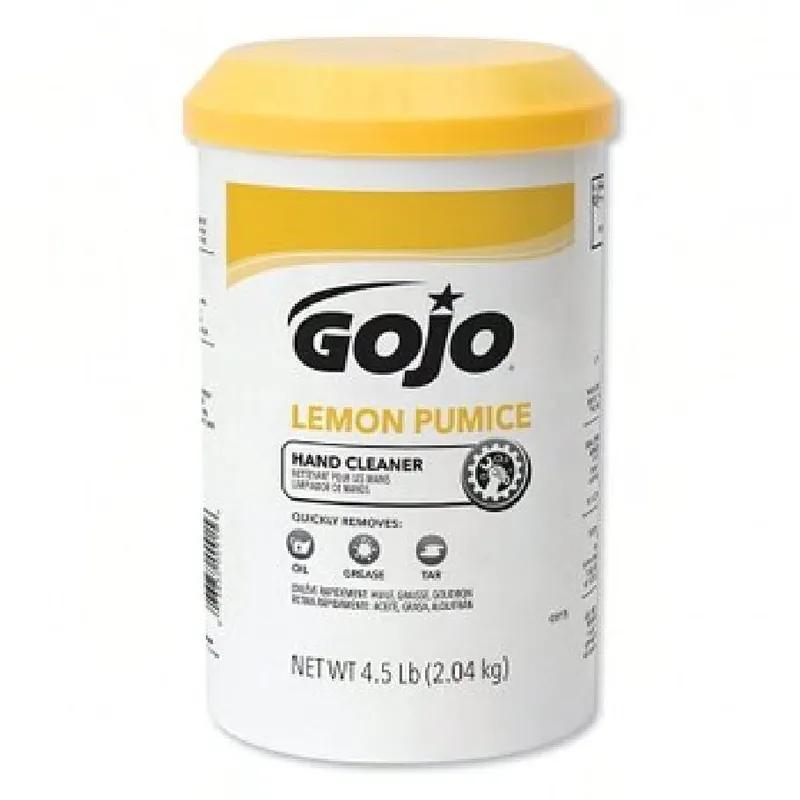 GOJO® Hand Cleaner 4.5 LB 5.5X5.5X8.5 IN Lemon White Waterless 6/Case