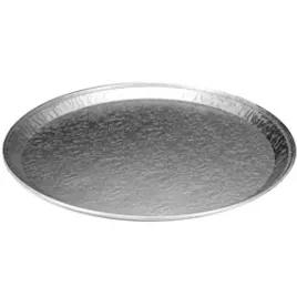 Serving Tray 16X0.75 IN Aluminum Silver Round Embossed 25/Case