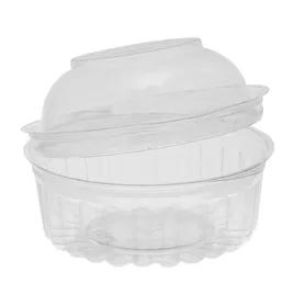 Sho-Bowl Bowl & Lid Combo With Dome Lid 8 OZ PET Clear Round Hinged 250/Case