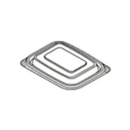 Lid Flat 0.75 IN PP Clear Rectangle For Container 300/Case
