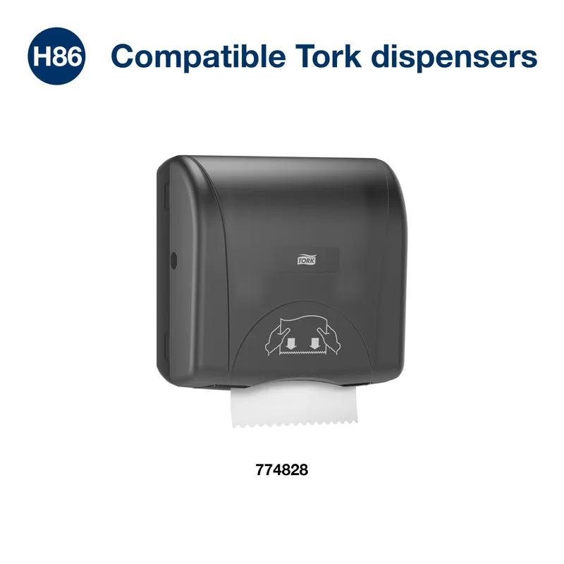 Tork Roll Paper Towel H86 8IN X425FT White Standard Roll Refill 1.925IN Core Diameter 12 Rolls/Case 5100 Sheets/Case