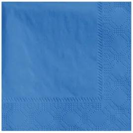 Beverage Napkins 9.5X9.5 IN Marina Blue Tissue Paper 2PLY 1/4 Fold Embossed 1000/Case