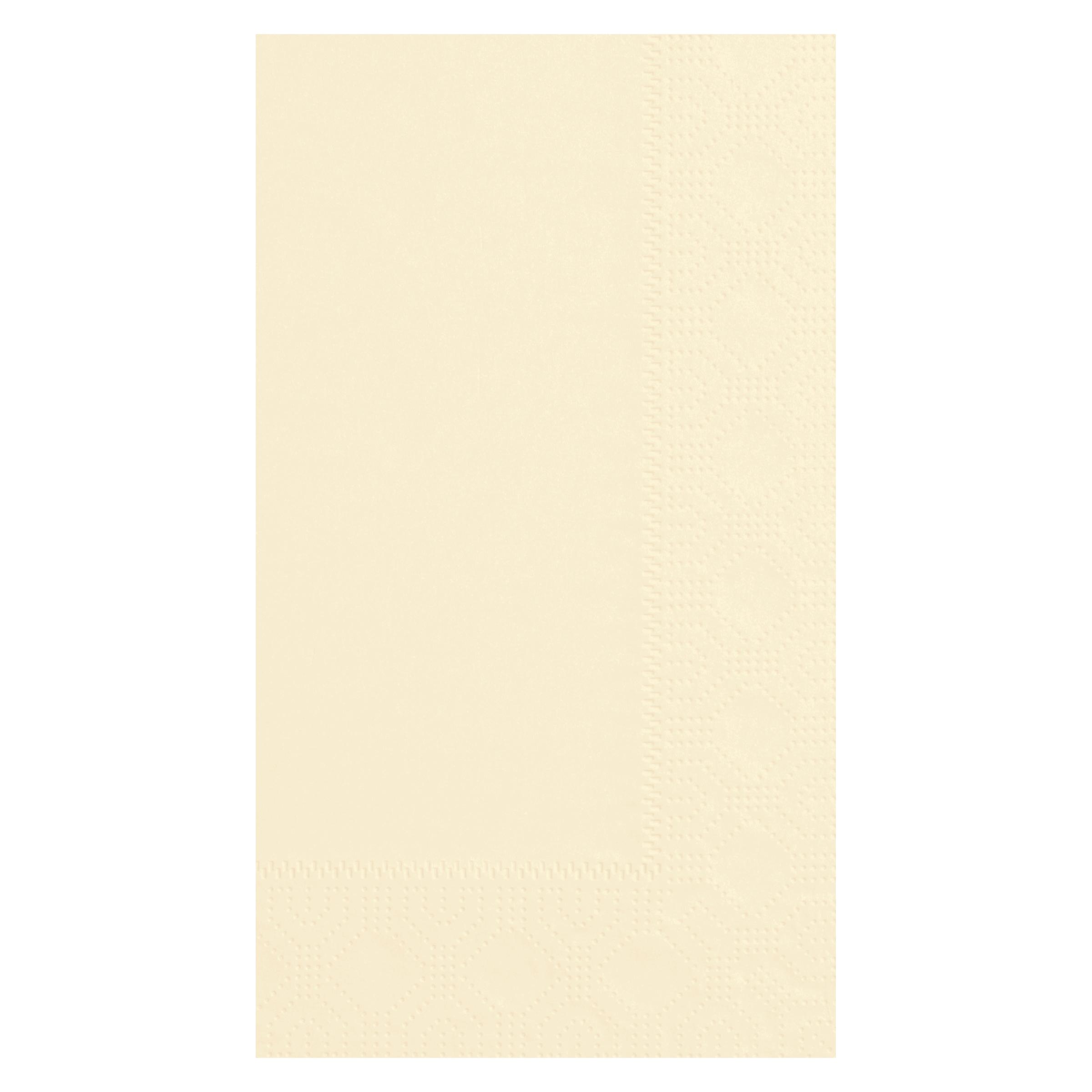 Napkins 17X15 IN Ecru Tissue Paper 2PLY 1/8 Fold 1000/Case
