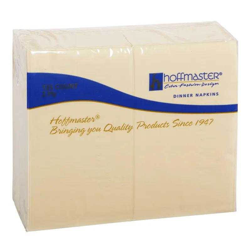 Napkins 17X15 IN Ecru Tissue Paper 2PLY 1/8 Fold 1000/Case