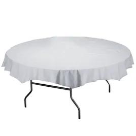 Tablecover 82 IN Paper Poly Blend White Round 25/Case