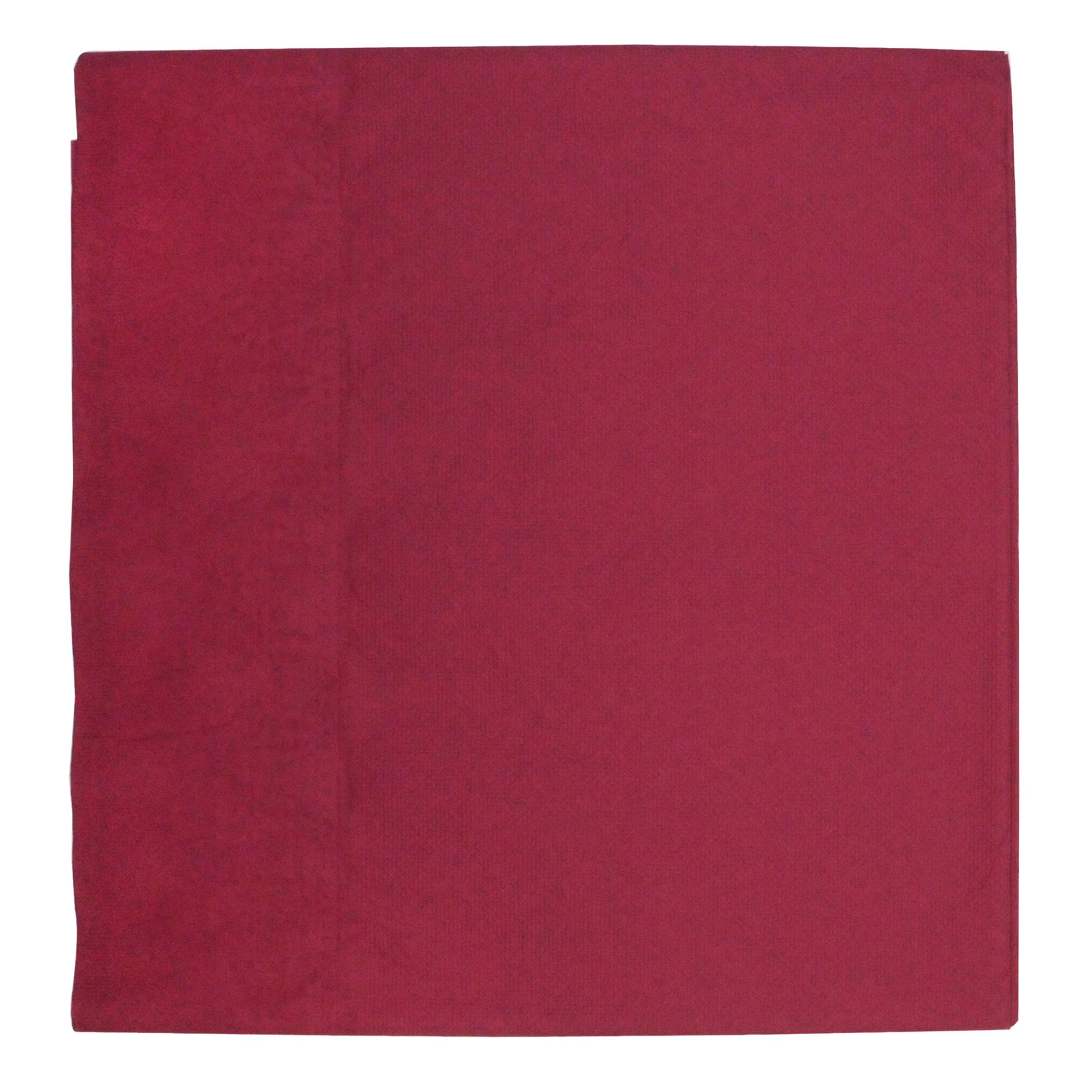 Table Cover 54X108 IN Paper Poly Blend Burgundy 25/Case