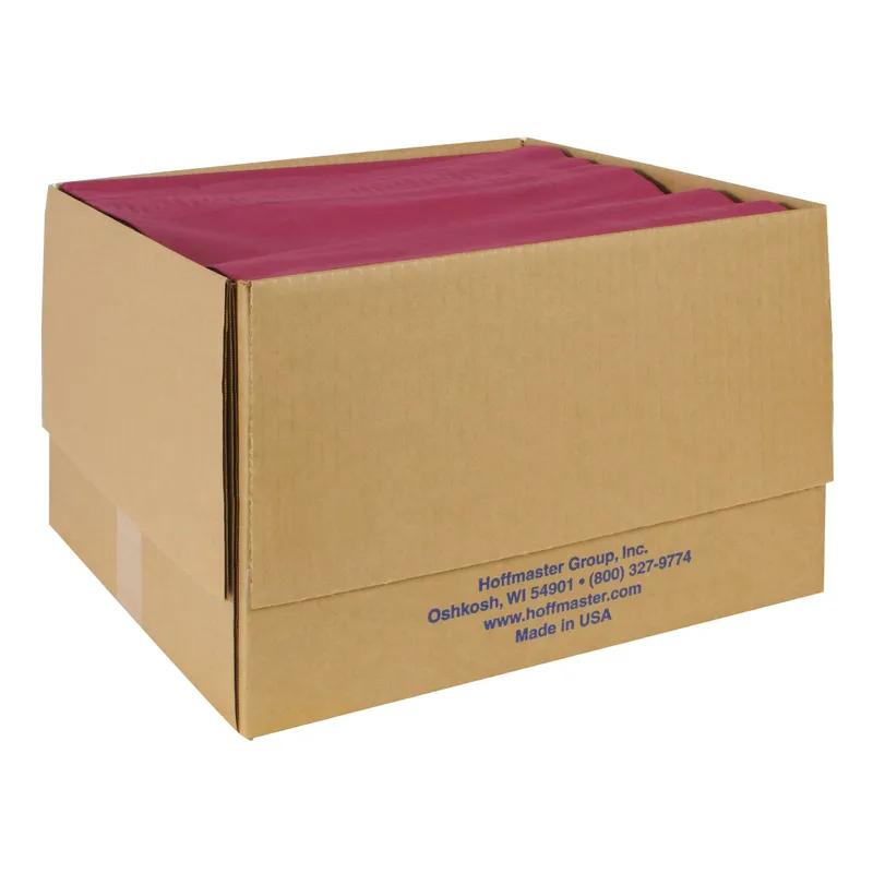Table Cover 54X108 IN Paper Poly Blend Burgundy 25/Case