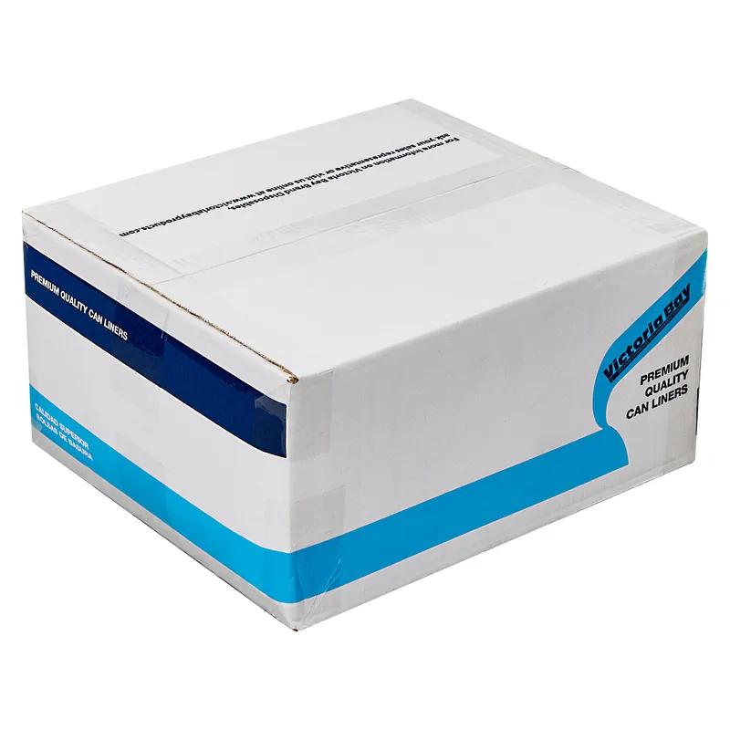 Victoria Bay Can Liner 38X60 IN 55 GAL Clear Plastic 16MIC Roll 200/Case