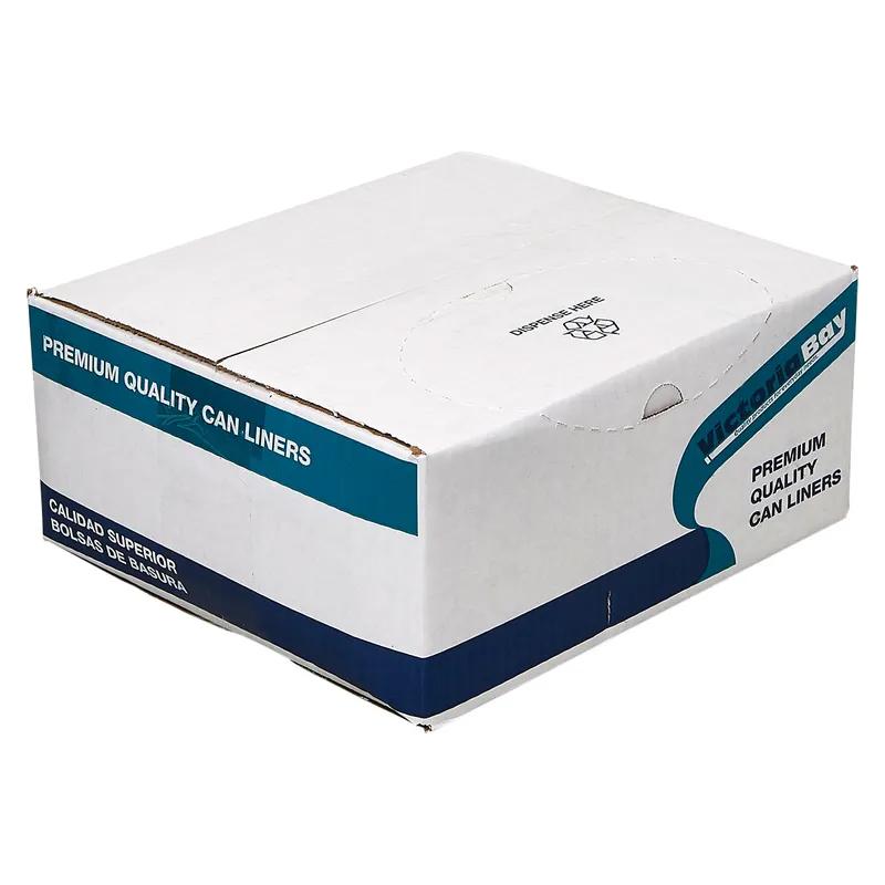 Victoria Bay Can Liner 40X48 IN 45 GAL Natural Plastic 16MIC 250/Case