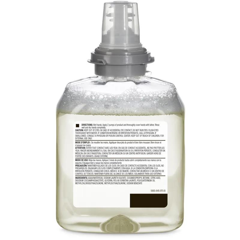GOJO® Hand Soap Foam 1200 mL 3.41X5.47X8.25 IN Fragrance Free Clear Refill For TFX 2/Case