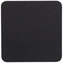 Drink Coaster 4 IN Black Square Pulpboard 2-Sided 500/Case