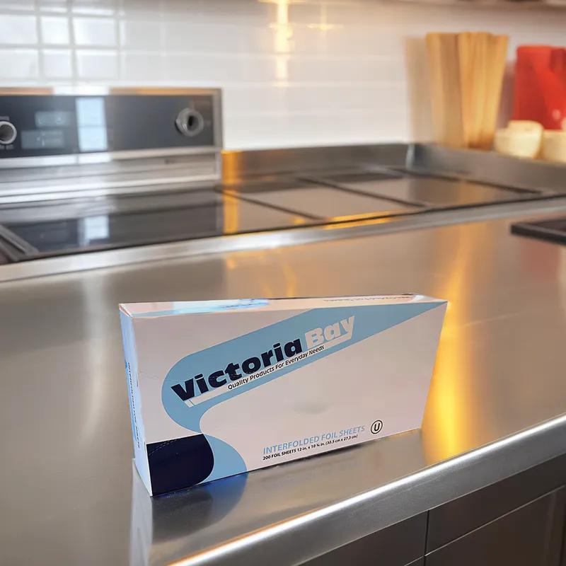 Victoria Bay Foil Sheets 12X10.75 IN Aluminum Interfold 2400/Case