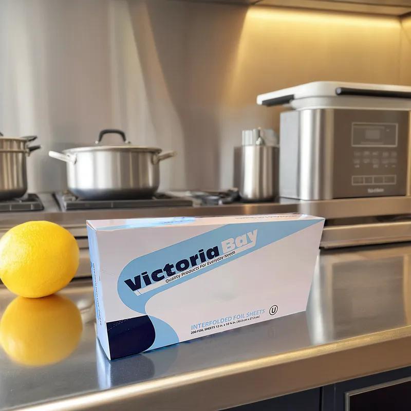 Victoria Bay Foil Sheets 12X10.75 IN Aluminum Interfold 2400/Case