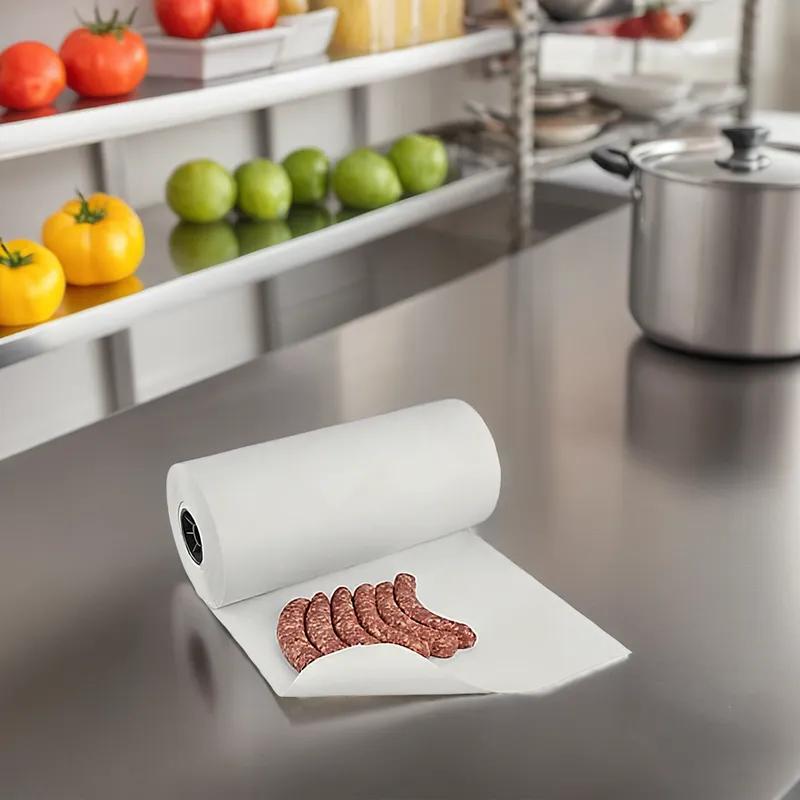 Freezer Paper Roll 15IN X1100FT 40#/5 White Standard 1/Roll