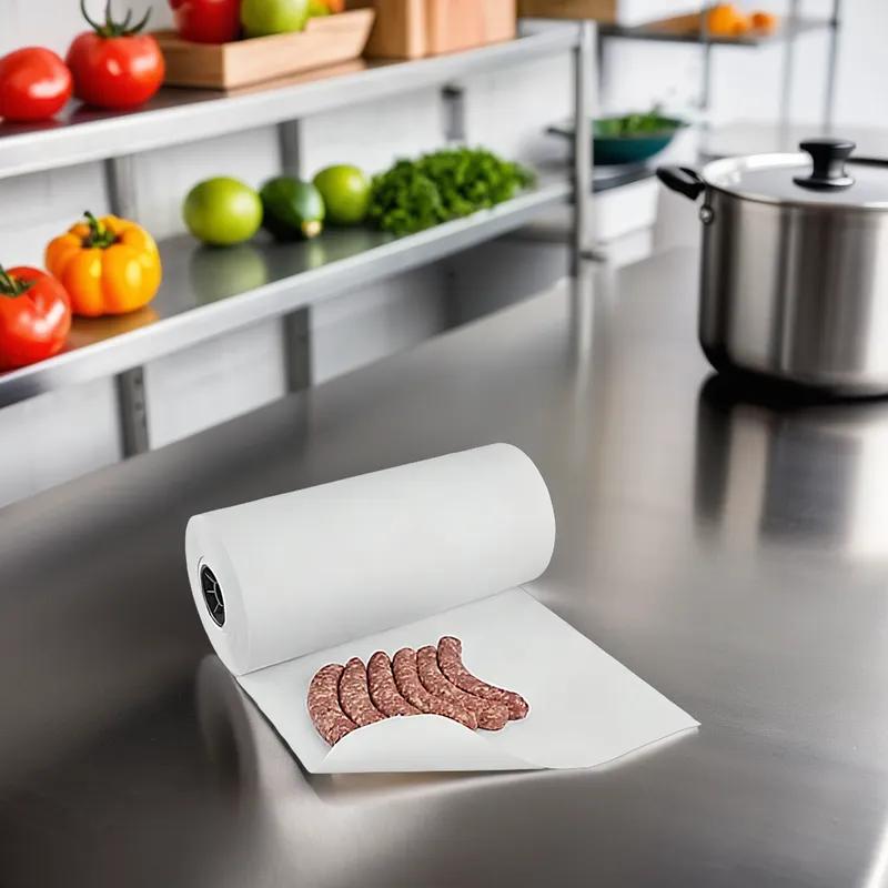 Freezer Paper Roll 15IN X1100FT 40#/5 White Standard 1/Roll