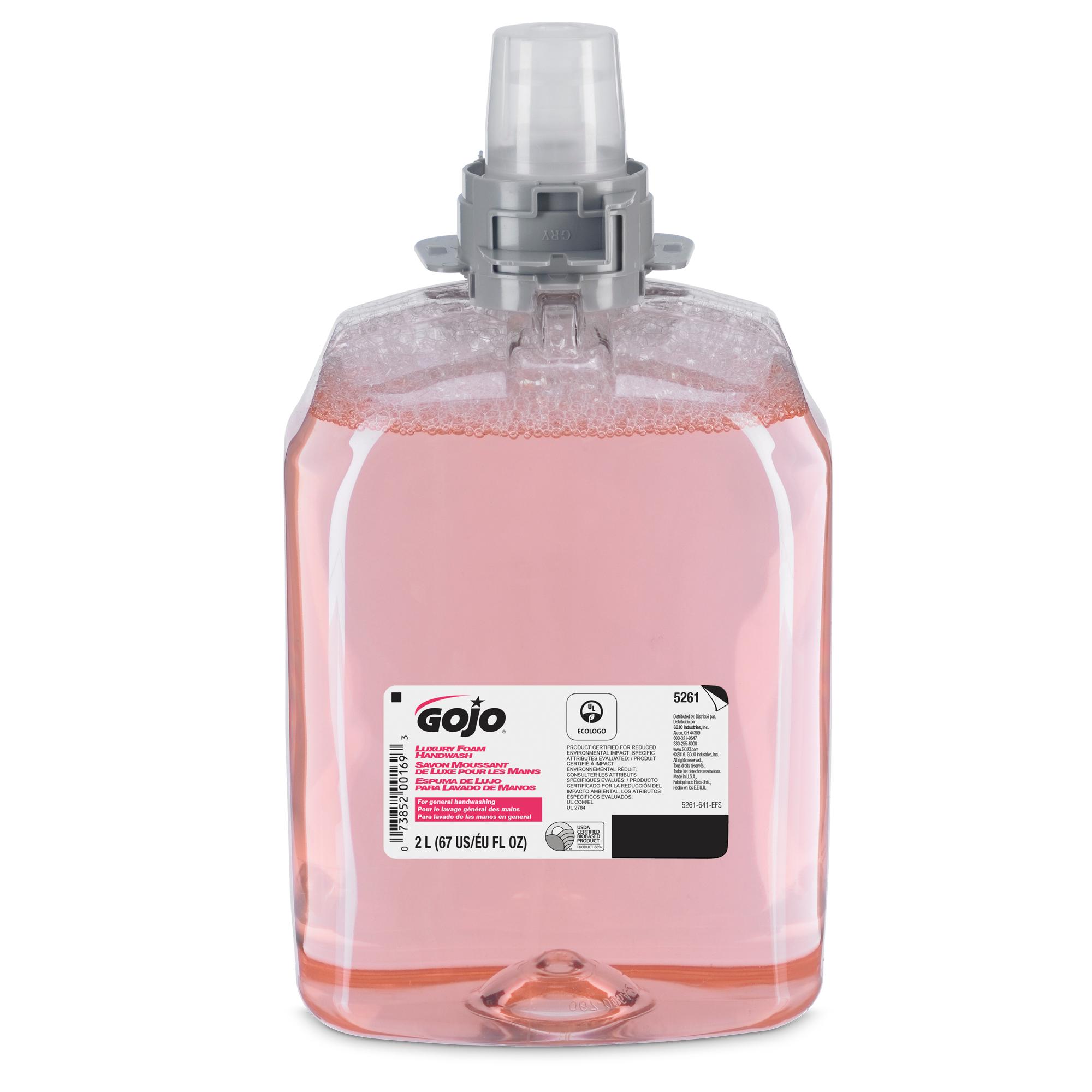 GOJO® Hand Soap Foam 2000 mL 4.05X5.58X10.26 IN Cranberry Refill For FMX-20 2/Case