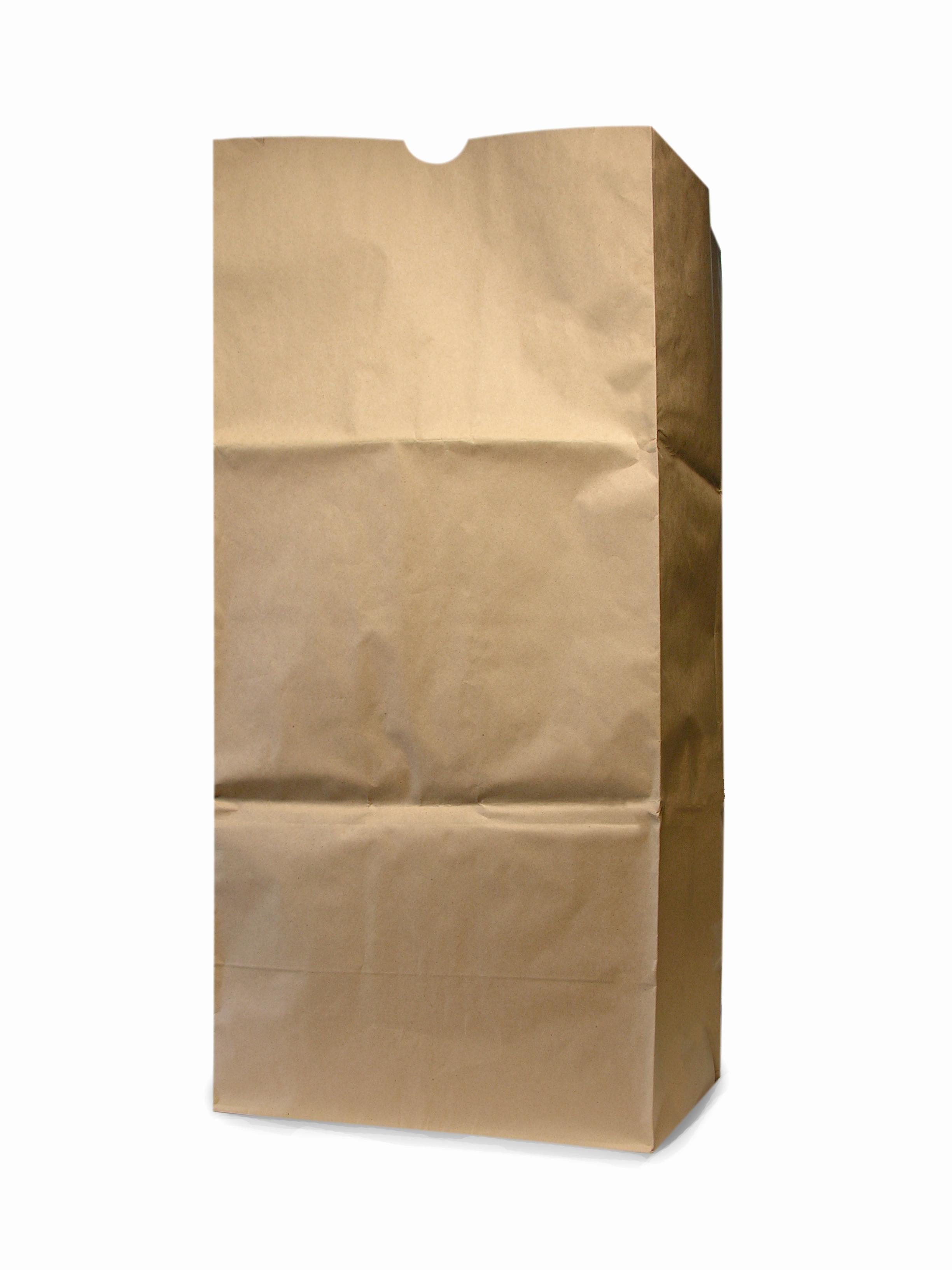 Can Liner 16X35 IN 30 GAL Brown Paper 1MIL Heavy Duty Standing 50/Case