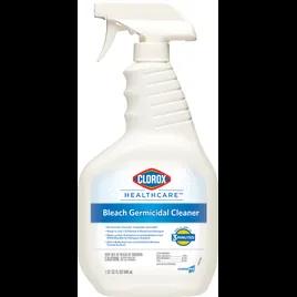 Clorox Healthcare® Bleach Germicidal Fruity Floral One-Step Disinfectant Deodorizer 32 FLOZ Multi Surface RTU 6/Case