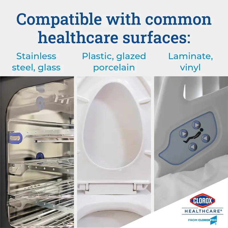 Clorox Healthcare® Bleach Germicidal Fruity Floral One-Step Disinfectant Deodorizer 32 FLOZ Multi Surface RTU 6/Case