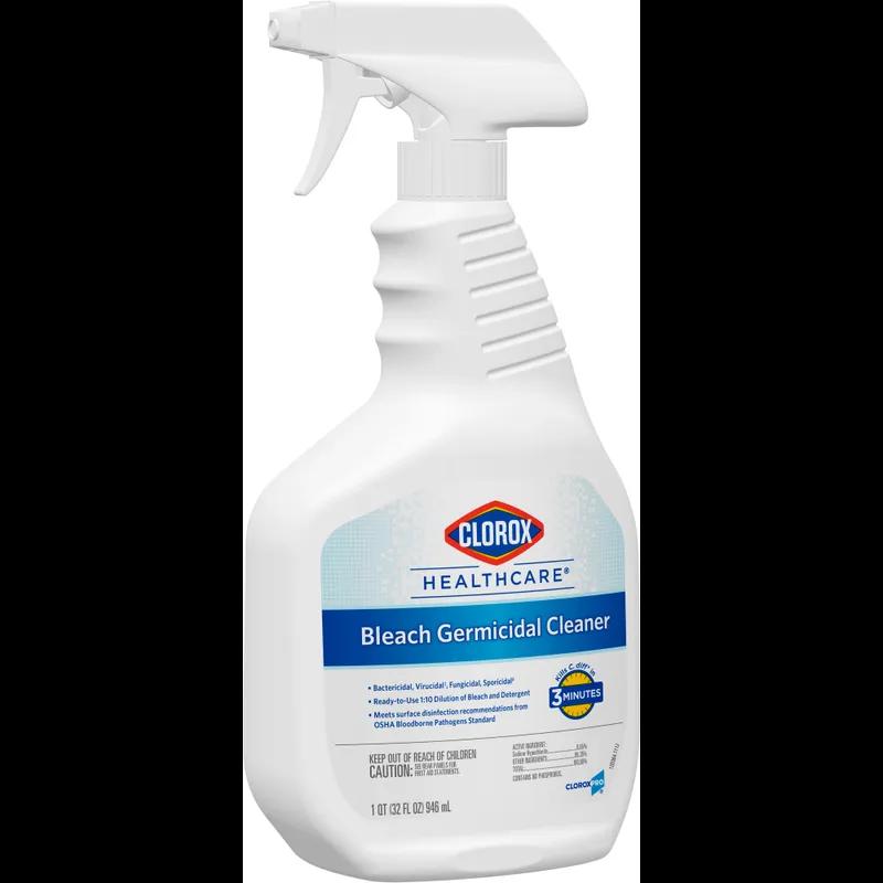Clorox Healthcare® Bleach Germicidal Fruity Floral One-Step Disinfectant Deodorizer 32 FLOZ Multi Surface RTU 6/Case