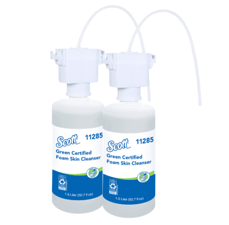 Scott® Essential Hand Soap Foam 1500 mL Unscented Fragrance Free Clear Refill 2/Case