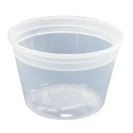Deli Container Base 16 OZ PP Clear Round 500/Case