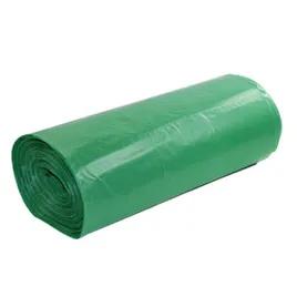 Can Liner 30X39 IN 20 GAL Green Plastic 0.8MIL 200/Case