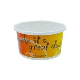 Food Container Base & Lid Combo 12 OZ Paper Great Day 250/Case