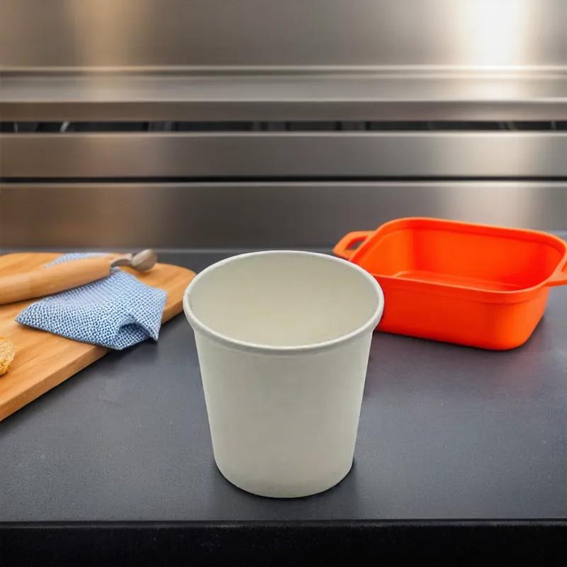 Food Container Base 12 OZ Paper White 500/Case