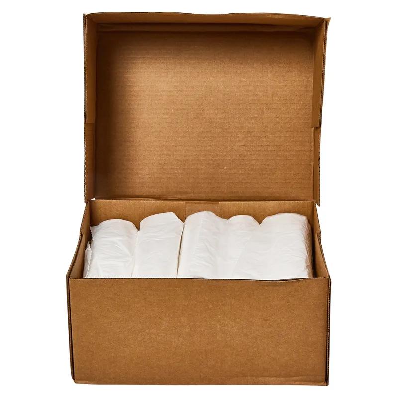 EcoMax Can Liner 30X36 IN 20-30 GAL Natural LLDPE 0.45MIL Medium Duty Coreless 250/Case
