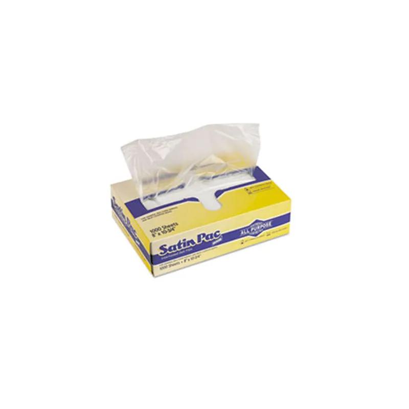 Satin-Pac Junior Deli Sheets 10.75X8 IN Plastic Interfold 10000/Case