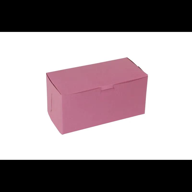 Bakery Box 8X4X4 IN Paperboard Strawberry Corner Lock 1-Piece 200/Case