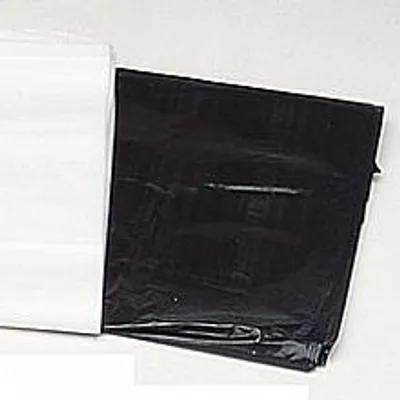Can Liner 38X58 IN Black Plastic 0.9MIL 100/Case